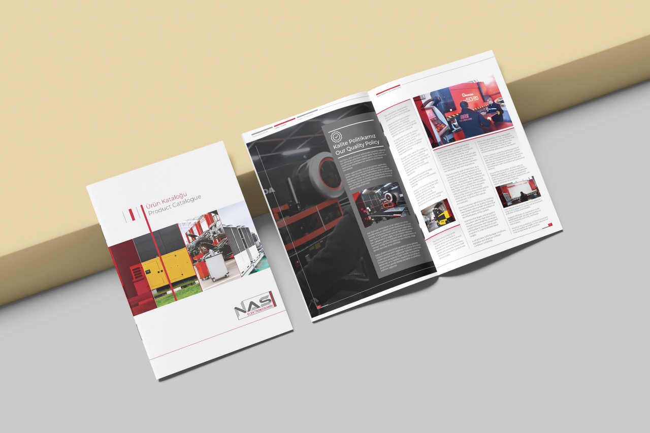 Nas Pano Katalog Tasarımı