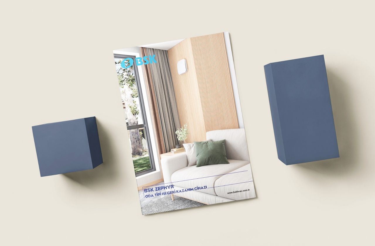 Bsk Havalandırma Katalog Tasarımı