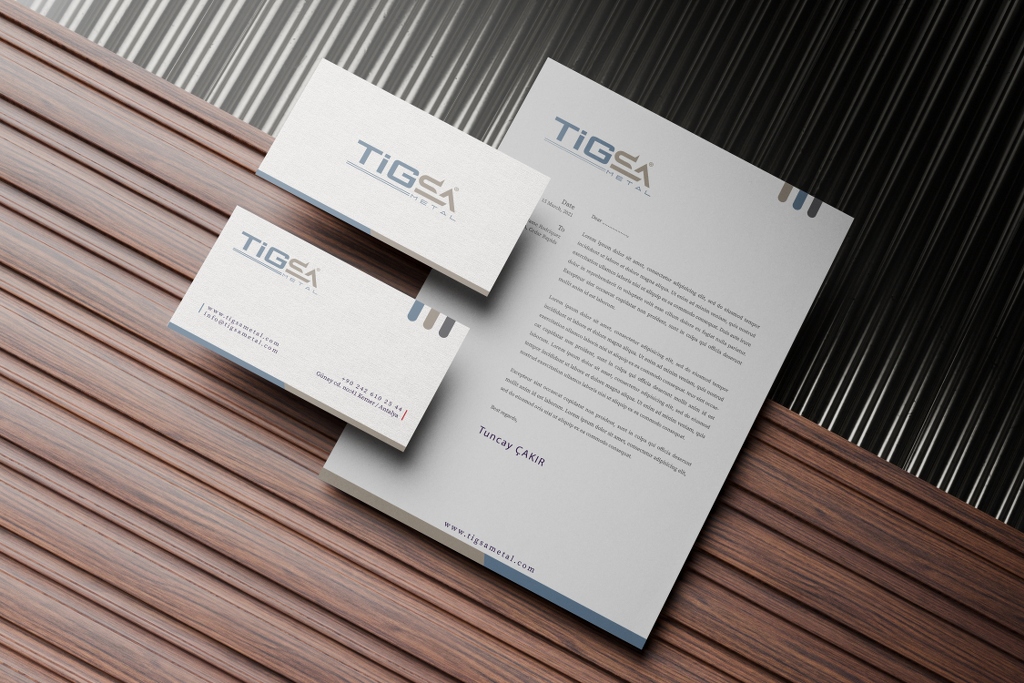 Tigsa Metal Kurumsal Kimlik Tasarımı