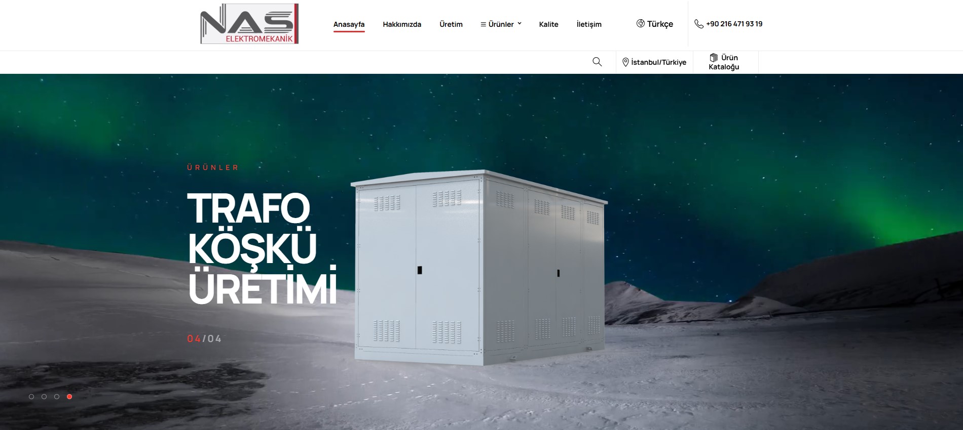 Nas Pano Web Sitesi Tasarımı