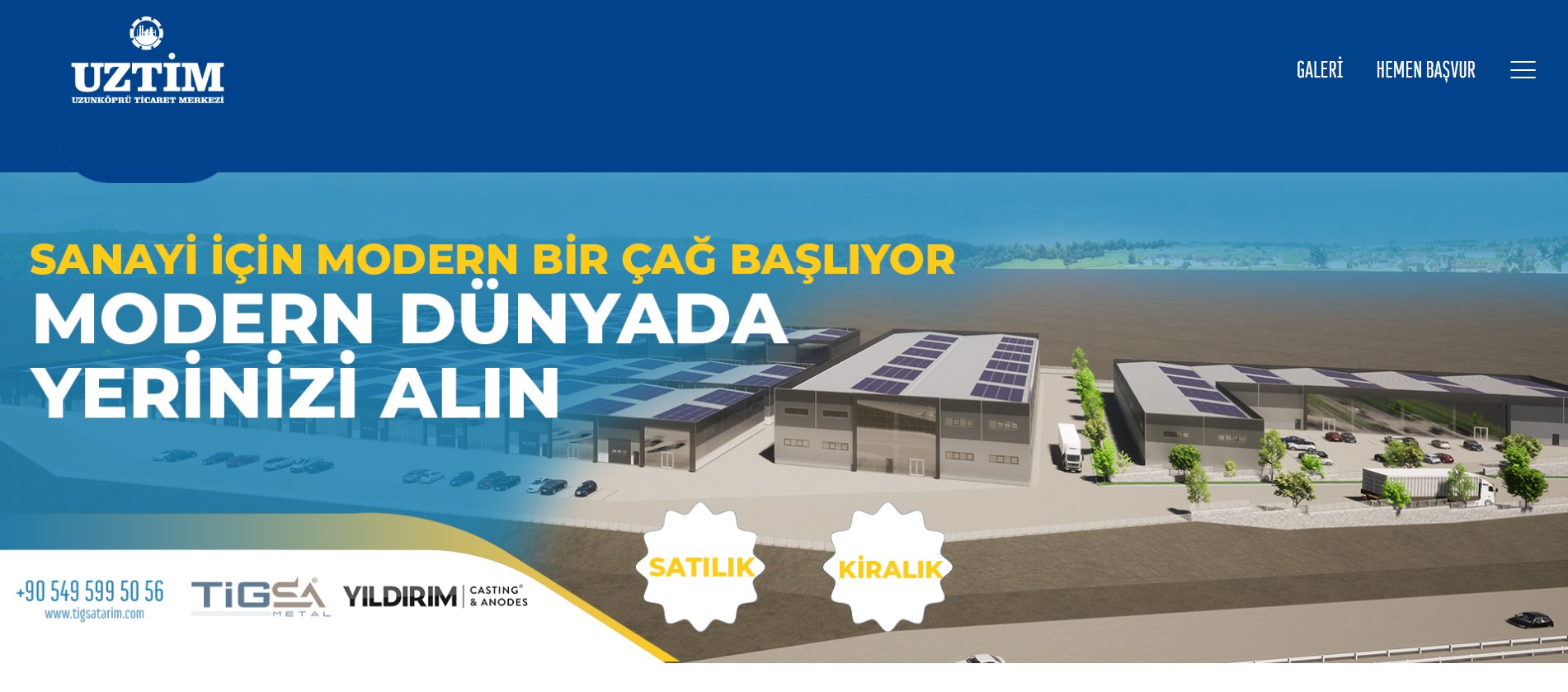 Uztim Web Sitesi Tasarımı